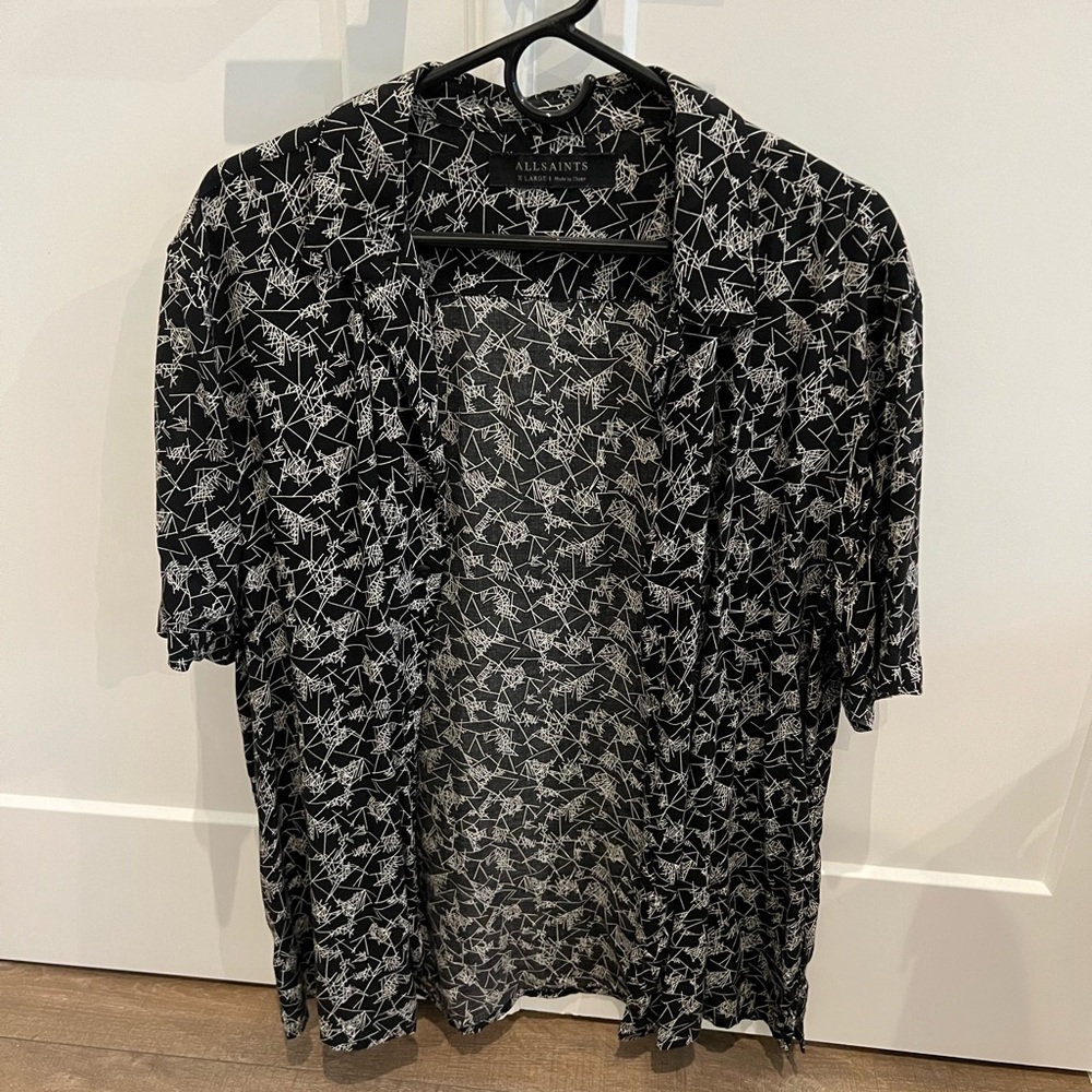 All Saints party shirt XL